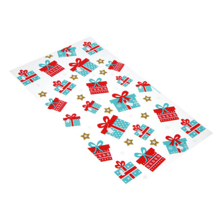 Набор подарочных мешков 21шт микс 3 дизайна, 20x35 см, полипропилен