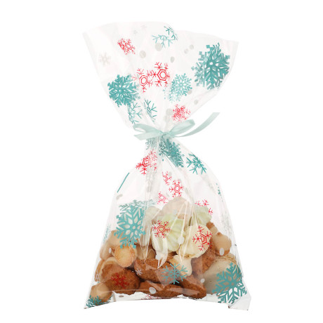 Набор подарочных мешков 21шт микс 3 дизайна, 20x35 см, полипропилен