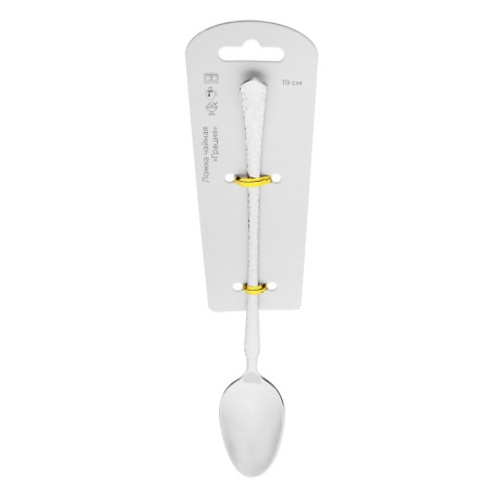 Ложка чайная с удлиненной ручкой "Грация", 19см, нерж.сталь