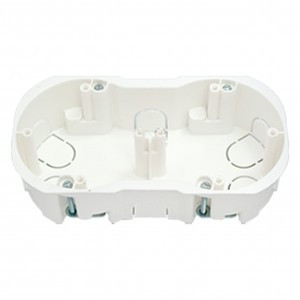 Bylectrica кор. уст. 2-х мест. для полых стен СУ 155х76х45,5мм К-219