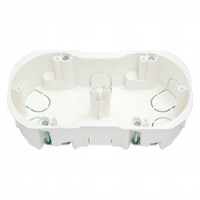 Bylectrica кор. уст. 2-х мест. для полых стен СУ 155х76х45,5мм К-219