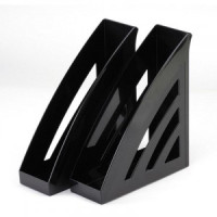 Вертикальный накопитель Attache City 90мм черный 479427