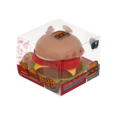 ИГРОЛЕНД Набор продуктов "Гамбургер мини", составной, ABS, 6х6х4,7 см
