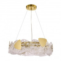 LUMION 6582/6 NEOCLASSI LN25 зол/прозр., зол мет./стекло Люстра E14 6x40W 220V QUEENY