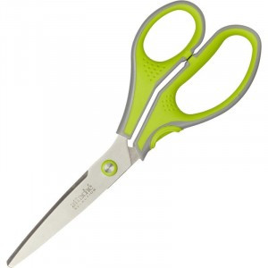 Ножницы Attache Selection 210-215 мм, цвет серо-салатовые 728812