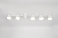 General Люстра 6GX53 50W 860х100х85 230V белый, металл Небула без пульта IP20 662339