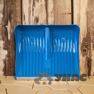 Лопата снег. пласт с пл 500х400 Айсберг d40 син. (10)