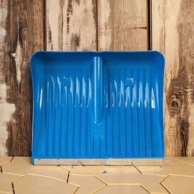 Лопата снег. пласт с пл 500х400 Айсберг d40 син. (10)