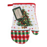 PROVANCE Рождественская ель Прихватка-варежка, 100% полиэстер, 17х27см