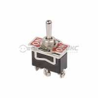 Rexant тумблер 250V 6А (3c) ON-OFF-(ON) однополюсной (KN-113) (10!),36-4151