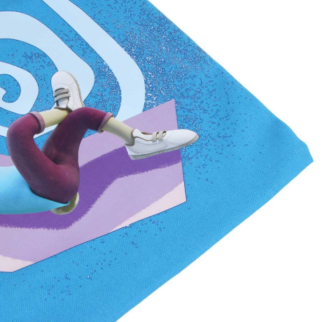 Ну,Погоди! Сумка-шоппер, 38x42см, внутр.карман, ручки 58 см, цветной ПЭ под ткань, "Заяц"