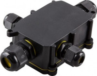 &quot;Feron LD524 Водонепроницаемая распред. коробка ОУ 24А 450V 4 гермоввода 140х100х36 У1 IP68 32247