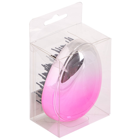 ЮНИLOOK Расческа массажная, пластик, 8,5х6,5см, 3-4 цвета