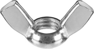 Гайка ЗУБР "МАСТЕР" барашковая, DIN 315, оцинк., M5, 5кг