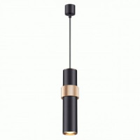 ODEON LIGHT 4738/5L ODL20 15 черный/золотой Подвес GU10 5W 220V AFRA