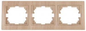 ЭРА Intro Plano рамка, СУ 3 мест. сосна, 1-503-11, Б0030101