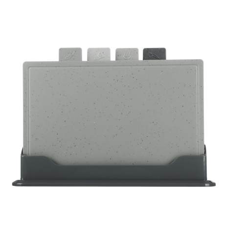 SATOSHI Набор досок разделочных на подставке 5пр, 30х22см, пластик