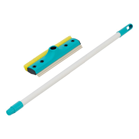 Щетка-окномойка с водосгоном, пластиковый черенок, 640х220 мм, Home Palisad