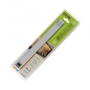 Gauss св-к св/д линейный сенсор. модель B 6W(400lm) 2K-4K-6K 6K 300mm димм. IR 9019531206-T