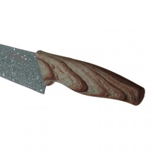 SATOSHI Алмаз Нож кухонный шеф 20см, нерж.сталь с антиналипающим покрытием