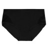 GALANTE Трусы женские макси с декором, р.54, 95%хлопок, 5%спандекс, черный, НБ25-15