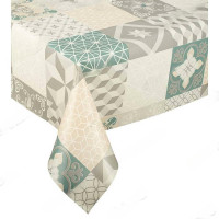 Скатерть Кармен 135х140 с бейкой Геометрия в квадрате 561/1