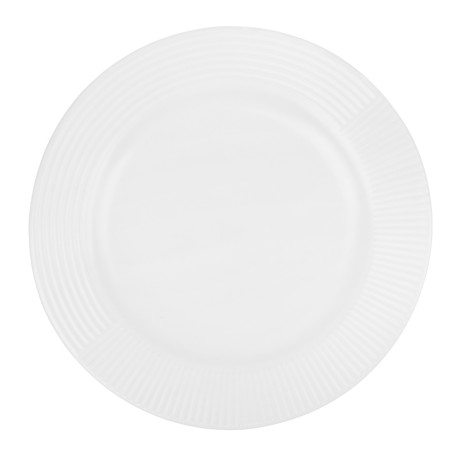 MILLIMI Монблан тарелка подстановочная 26,8см, керамика, белый