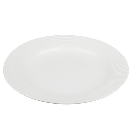 MILLIMI Монблан тарелка подстановочная 26,8см, керамика, белый