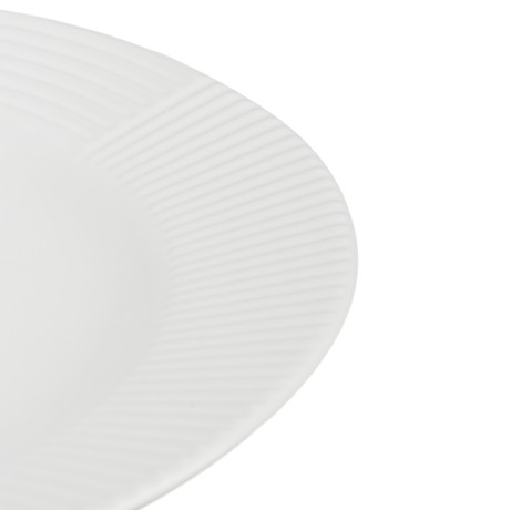 MILLIMI Монблан тарелка подстановочная 26,8см, керамика, белый