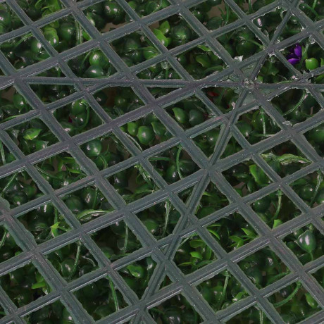 INBLOOM Изгородь искусственная 60x40см Самшит с цветами, полипропилен