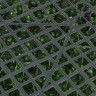 INBLOOM Изгородь искусственная 60x40см Самшит с цветами, полипропилен