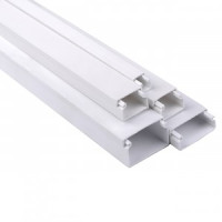 Bylectrica кабель-канал 12х12 ПВХ (2м, цена за 1м), белый КДК12х12