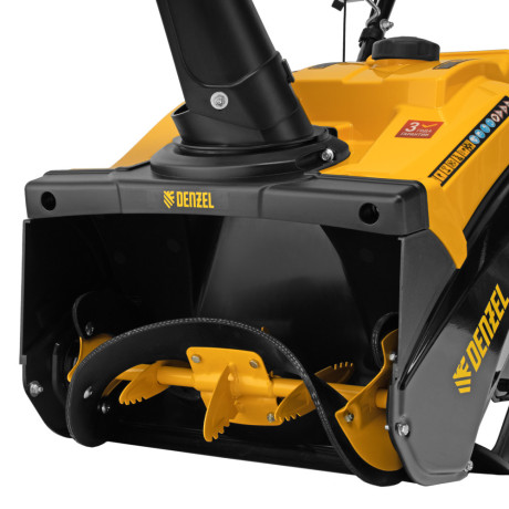 Бензиновая снегоуборочная машина SB 460 Sled, 99cc, лыжи ручной старт Denzel