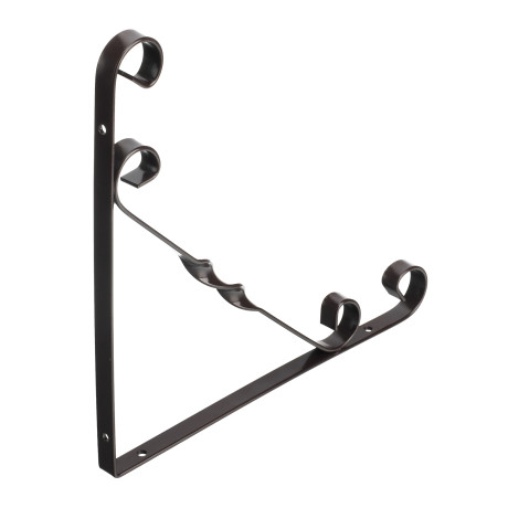 Кронштейн декоративный, 250 х 250 мм, коричневый Сибртех