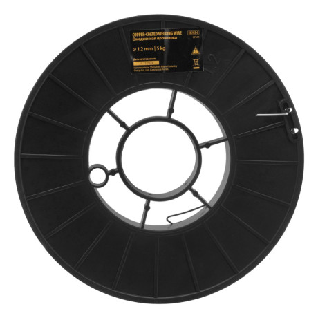 Омедненная проволока ER70S-6, диам. 1,2 мм, 5 кг, диам. катушки D200 Denzel