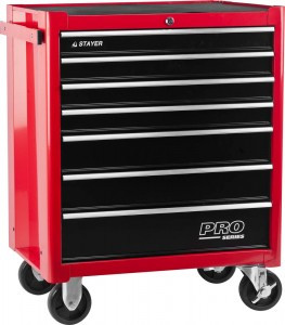 Тележка инструментальная STAYER "EXPERT", 7 ящиков, 688х458х885мм