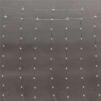 Гирлянда-занавес роса 200LED 12W бел 3x2/10 нит, 8 реж. USB , ДУ, прозр шнур IP20 NEON-NIGHT 315-875