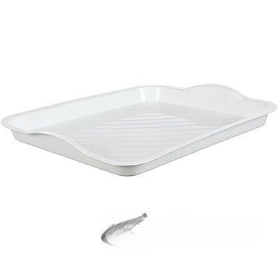 Поднос универ. малый 25х29 см БЕЛЫЙ М1109  (15)