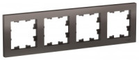 Systeme Electric AtlasDesign рамка СУ 4 мест. мокко ATN000604 (5!)