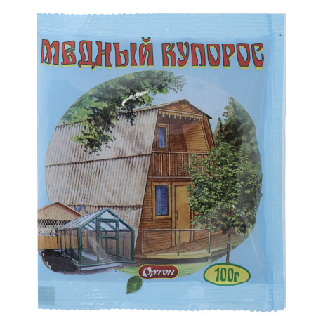 Медный купорос тм Ортон, 100г