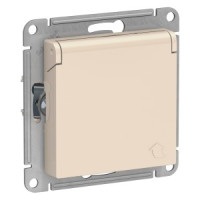 Systeme Electric AtlasDesign мех. роз. СУ 1 мест. беж. (пл.осн., земля, штор., крыш) ATN000246 (15!)