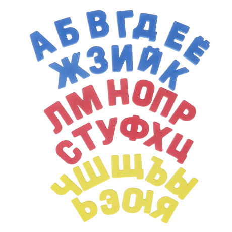 ИГРОЛЕНД Алфавит на магнитах, ПЭТ, магнит., 29х21х0,7см