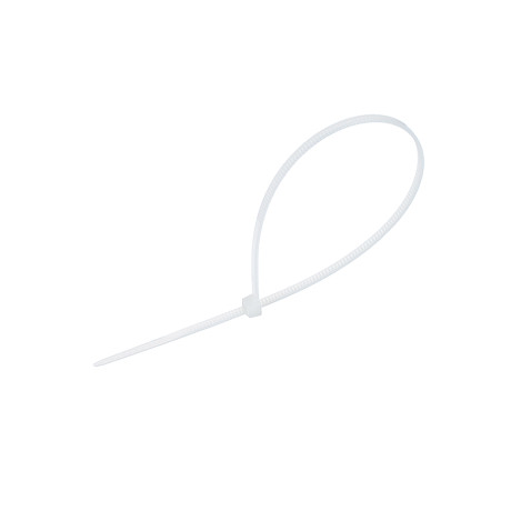 ЕРМАК Хомут нейлоновый для стяжки 2,5х200мм, белый 100шт/уп