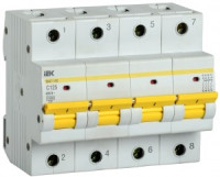 IEK автоматический выкл. ВА47-150 4Р 125А 15кА х-ка C MVA50-4-125-C