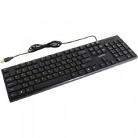 Клавиатура проводная мультимедийная Smartbuy ONE 238 USB черная, длинна каб. 1.47 м (SBK-238U-K)/20