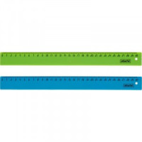 Линейка 30см Attache 2 шт/уп цвет в ассортименте 744215