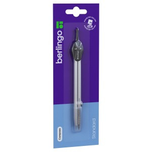 Циркуль Berlingo "Standard" металлический, 135мм, блистер Арт.231607