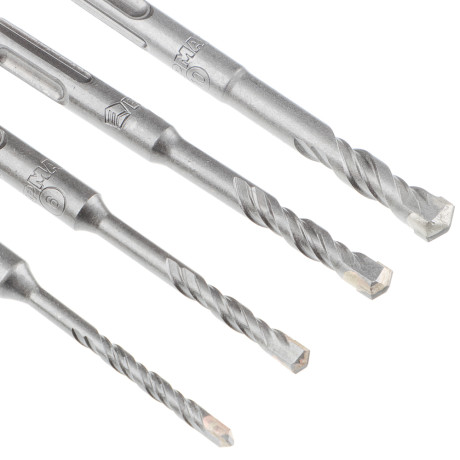 ЕРМАК Набор буров по бетону системы SDS-plus, серия MASTER 4 шт (5/110, 6/110, 8/110, 10/110)