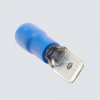 STEKKER Наконечник плоский изолир. (папа) РпИп 1,5-2,5мм2 Синий LD401-25250 (DIY уп.10шт) 39363