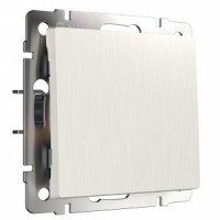 Werkel мех. выкл. СУ 1 кл. 10A проходной (перламут.рифленый) (WL13-SW-1G-2W a040890)W1112013 a051178